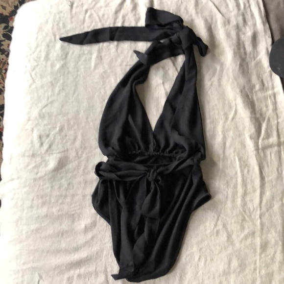 Lovecat plunging bodysuit Small - Picture 2 of 4